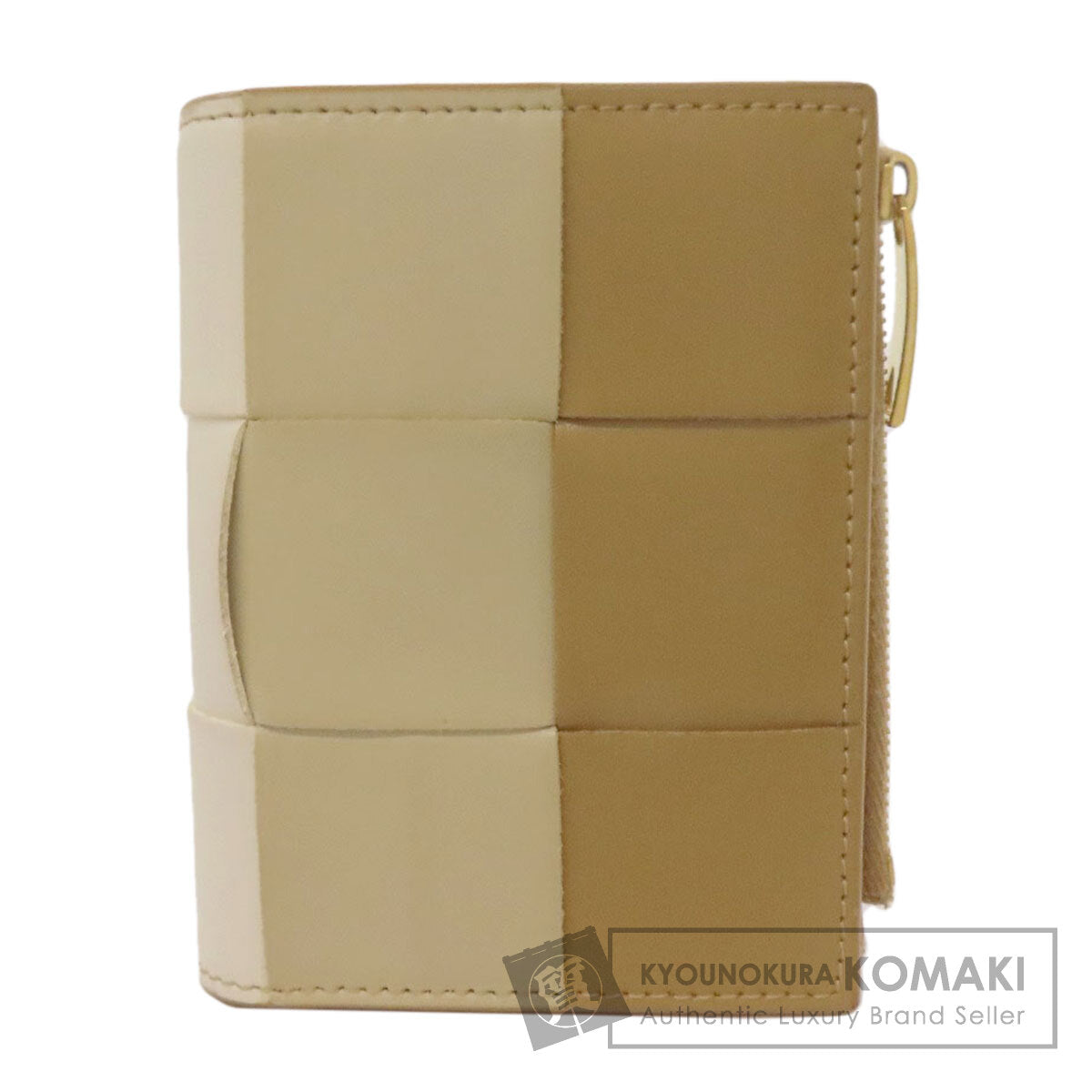BOTTEGA VENETA ボッテガヴェネタ カセット バイフォールド ウォレット 二つ折り財布（小銭入れあり） カーフ レディース 中古