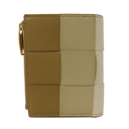 BOTTEGA VENETA ボッテガヴェネタ カセット バイフォールド ウォレット 二つ折り財布（小銭入れあり） カーフ レディース 中古