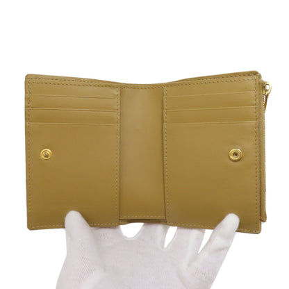 BOTTEGA VENETA ボッテガヴェネタ カセット バイフォールド ウォレット 二つ折り財布（小銭入れあり） カーフ レディース 中古