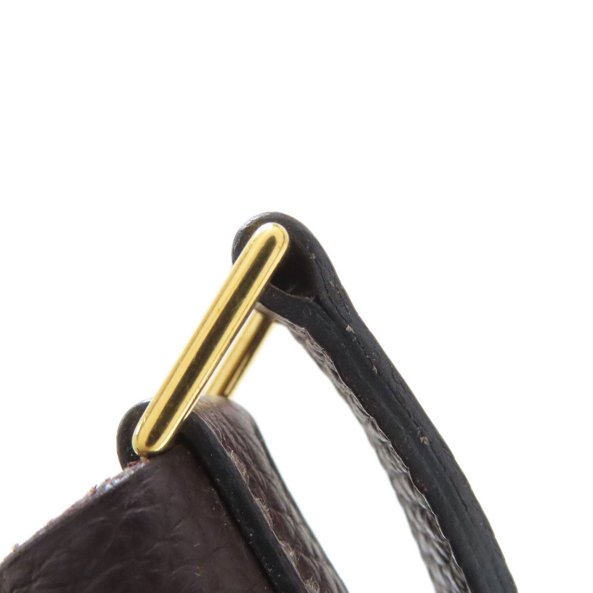 HERMES エルメス ピコタンロックPM ルージュセリエ ゴールド金具 ハンドバッグ トリヨン レディース 中古