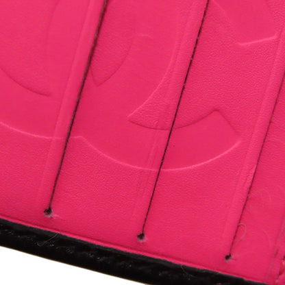 CHANEL シャネル カンボンライン シルバー金具 二つ折り財布（小銭入れあり） カーフ レディース 中古