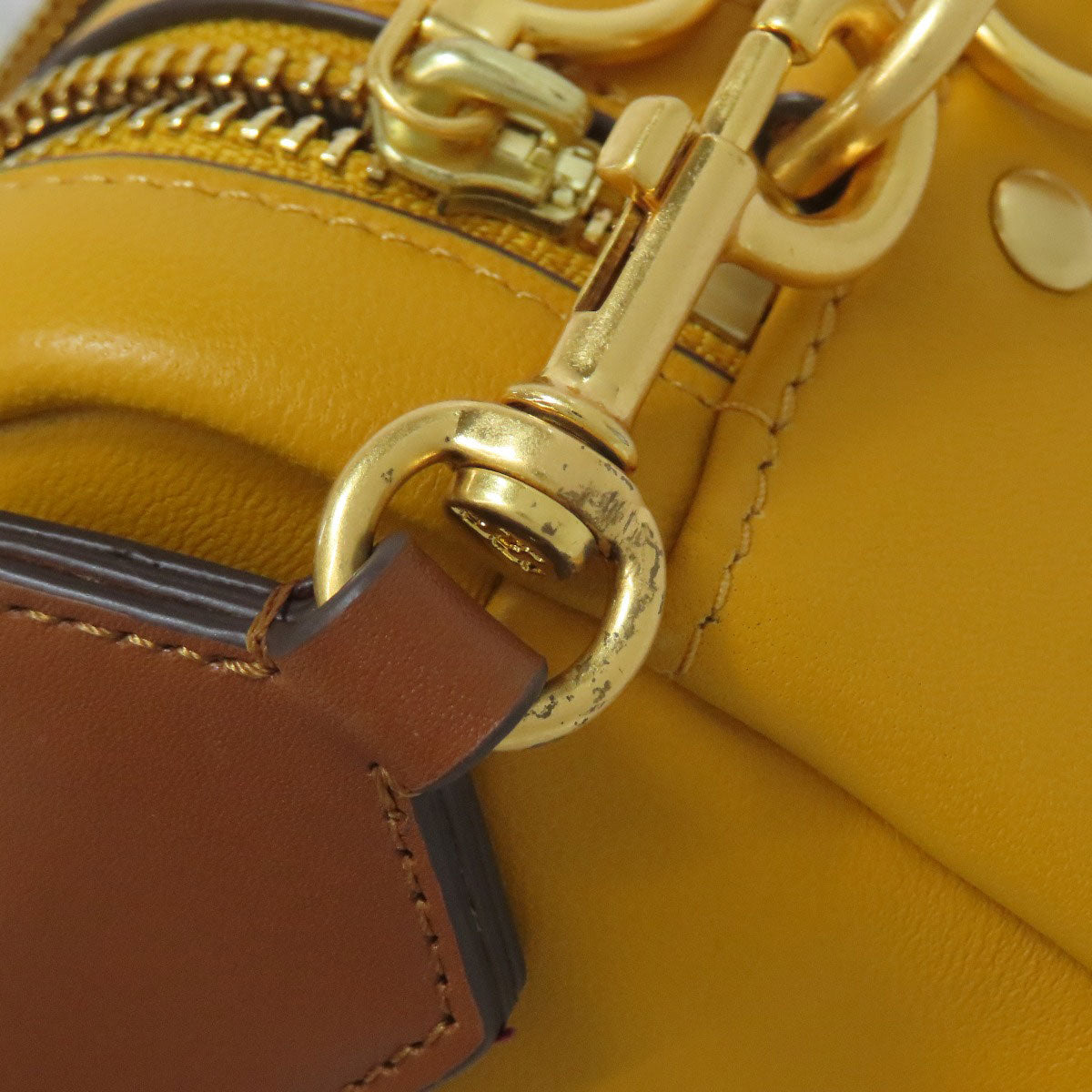 Tory Burch トリーバーチ ペリー ハイ フリークエンシー ミニバッグ ショルダーバッグ レザー レディース 中古