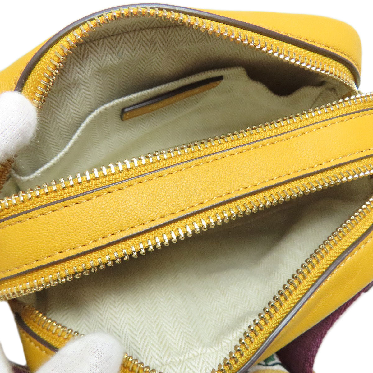 Tory Burch トリーバーチ ペリー ハイ フリークエンシー ミニバッグ ショルダーバッグ レザー レディース 中古