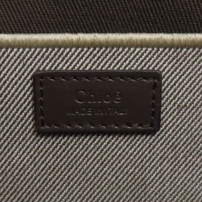 CHLOE クロエ キャリースモール ハンドバッグ キャンバス レディース 中古
