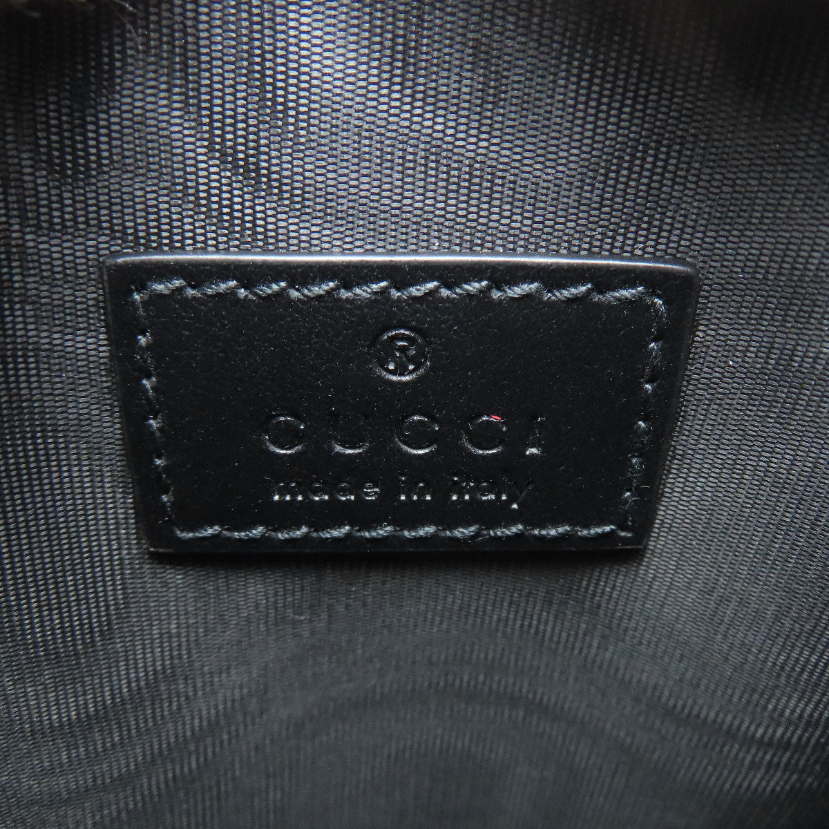 GUCCI グッチ 780177 フラグメントケース GG アクセサリーポーチ レザー レディース 中古