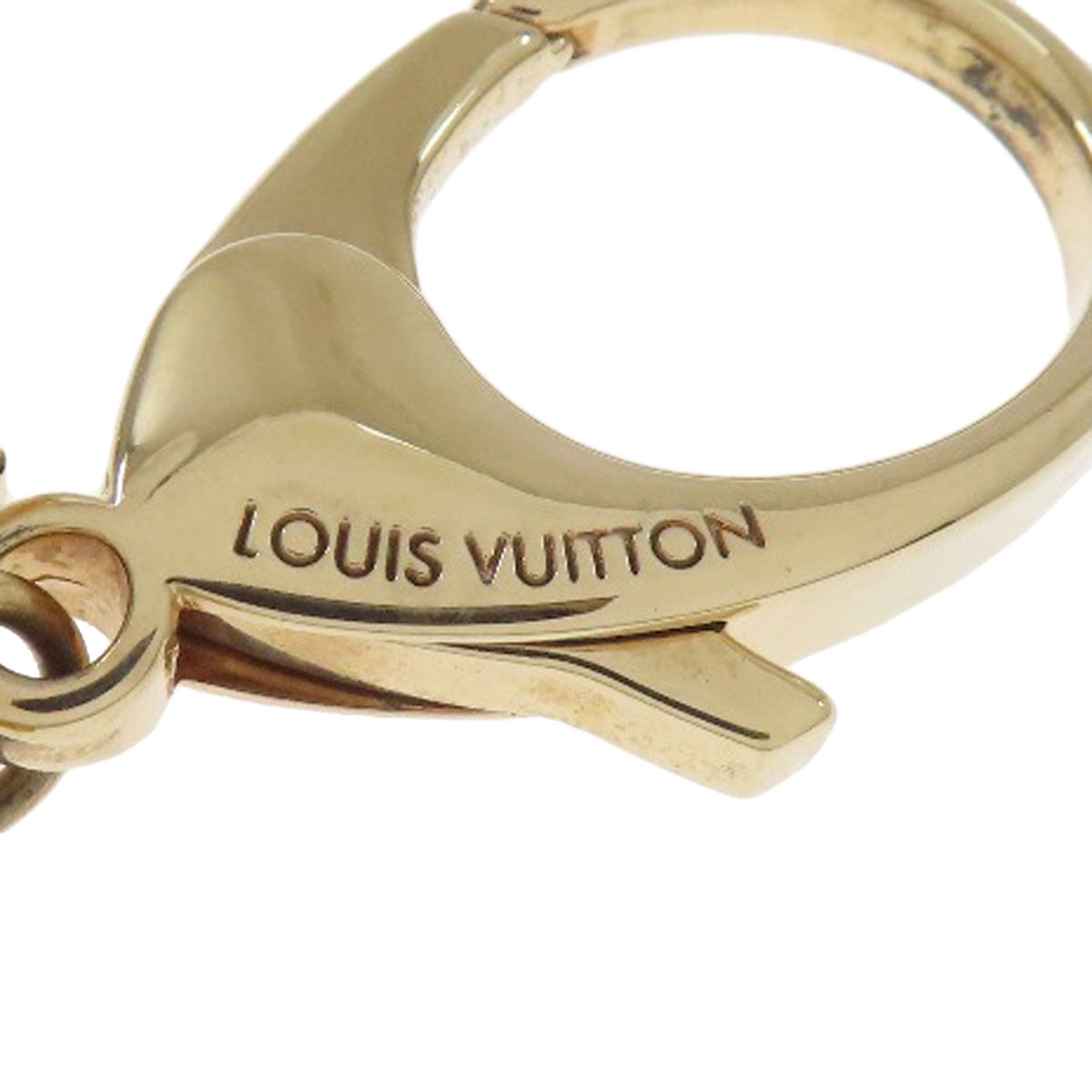 LOUIS VUITTON ルイヴィトン M66128 バッグチャーム ビジューサック アニマニア リスモチーフ キーホルダー 金属製 レディース 中古