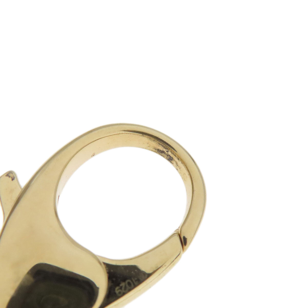 LOUIS VUITTON ルイヴィトン M66128 バッグチャーム ビジューサック アニマニア リスモチーフ キーホルダー 金属製 レディース 中古