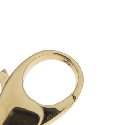 LOUIS VUITTON ルイヴィトン M66128 バッグチャーム ビジューサック アニマニア リスモチーフ キーホルダー 金属製 レディース 中古