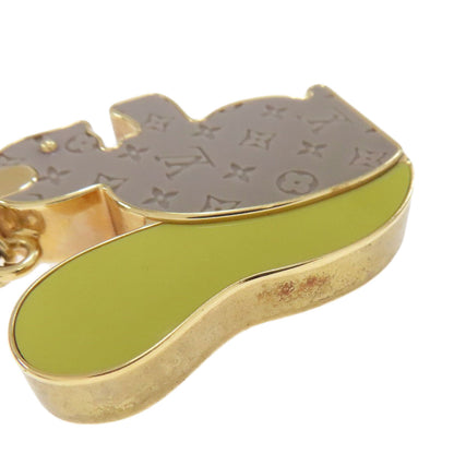 LOUIS VUITTON ルイヴィトン M66128 バッグチャーム ビジューサック アニマニア リスモチーフ キーホルダー 金属製 レディース 中古
