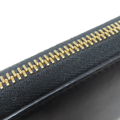 GUCCI グッチ 453158 二ムフェア ラウンドファスナー バンブー 長財布（小銭入れあり） カーフ レディース 中古