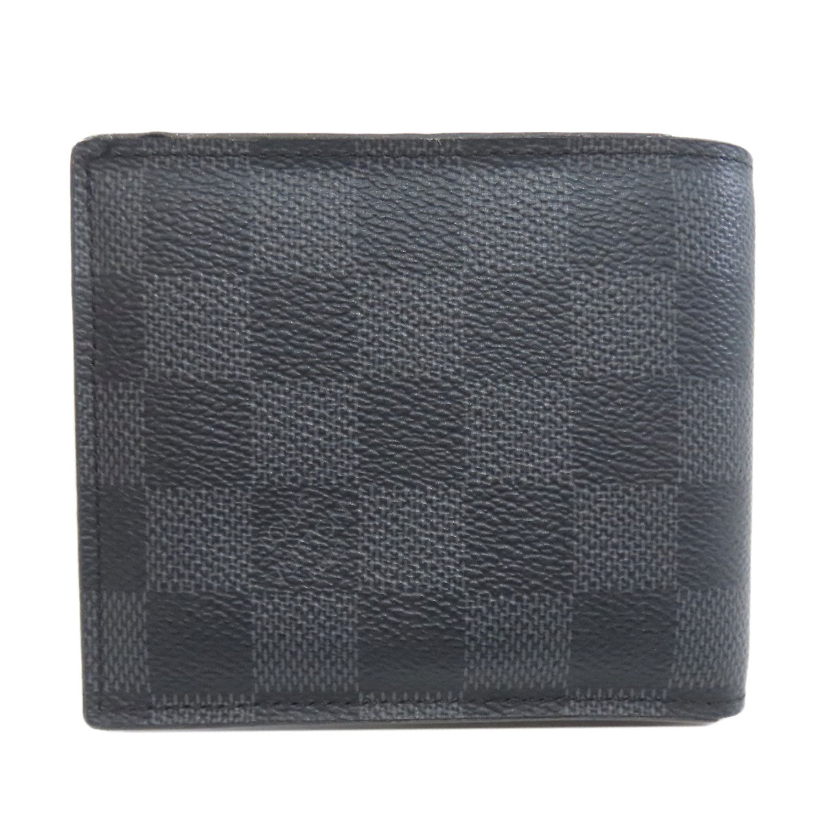 LOUIS VUITTON ルイヴィトン N60053 ポルトフォイユ・アメリゴ NM 二つ折り財布（小銭入れあり） ダミエキャンバス メンズ 中古