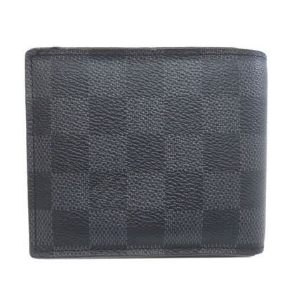 LOUIS VUITTON ルイヴィトン N60053 ポルトフォイユ・アメリゴ NM 二つ折り財布（小銭入れあり） ダミエキャンバス メンズ 中古