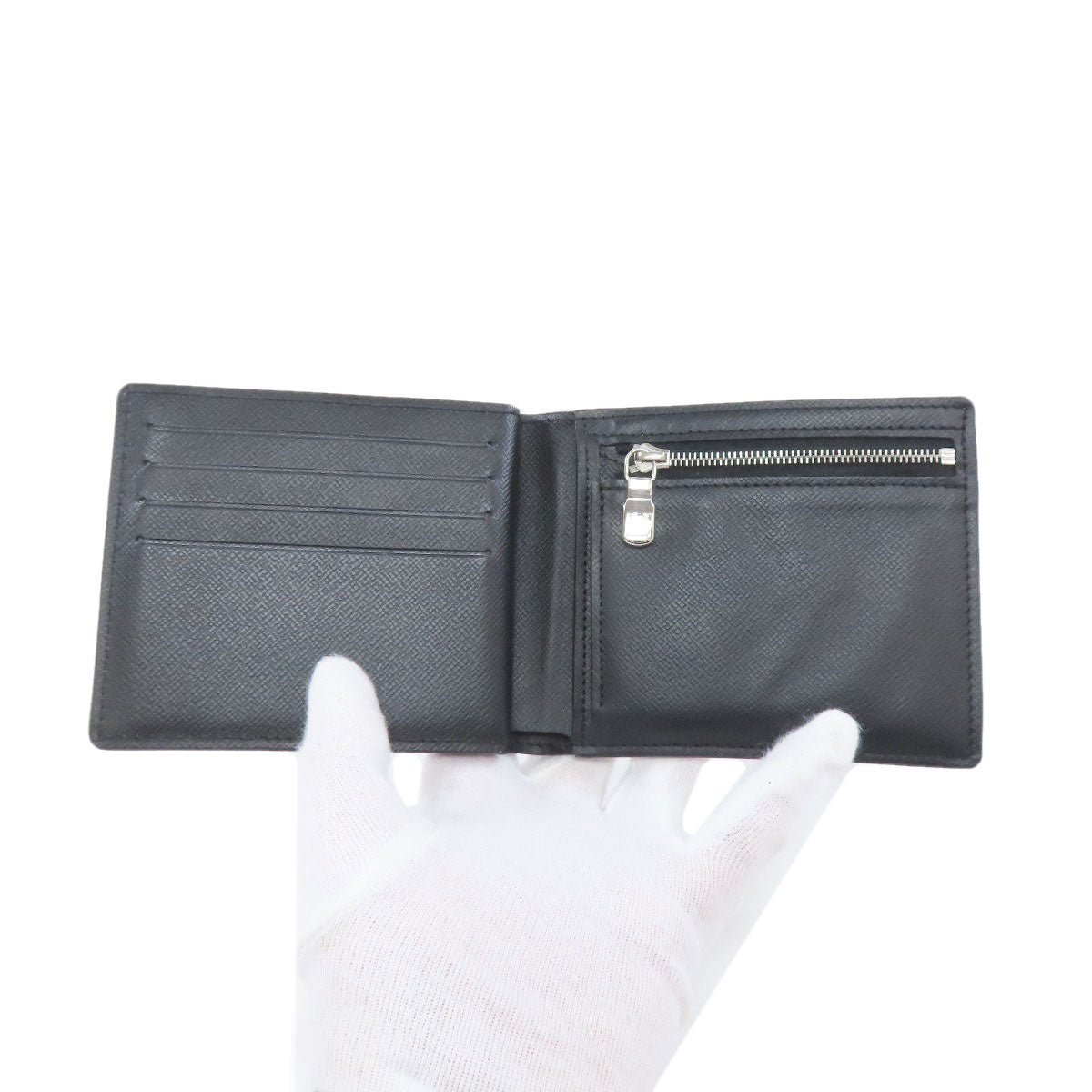 LOUIS VUITTON ルイヴィトン N60053 ポルトフォイユ・アメリゴ NM 二つ折り財布（小銭入れあり） ダミエキャンバス メンズ 中古