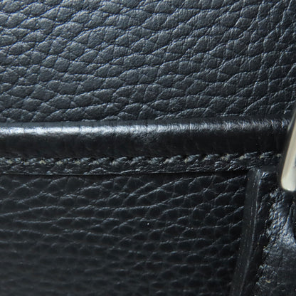 BURBERRY バーバリー ロゴ ショルダーバッグ レザー レディース 中古