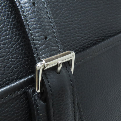 BURBERRY バーバリー ロゴ ショルダーバッグ レザー レディース 中古