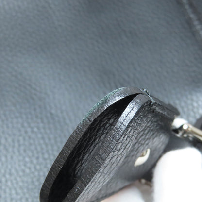 BURBERRY バーバリー ロゴ ショルダーバッグ レザー レディース 中古