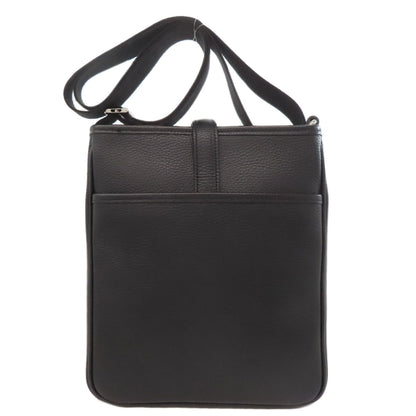 BURBERRY バーバリー ロゴ ショルダーバッグ レザー レディース 中古
