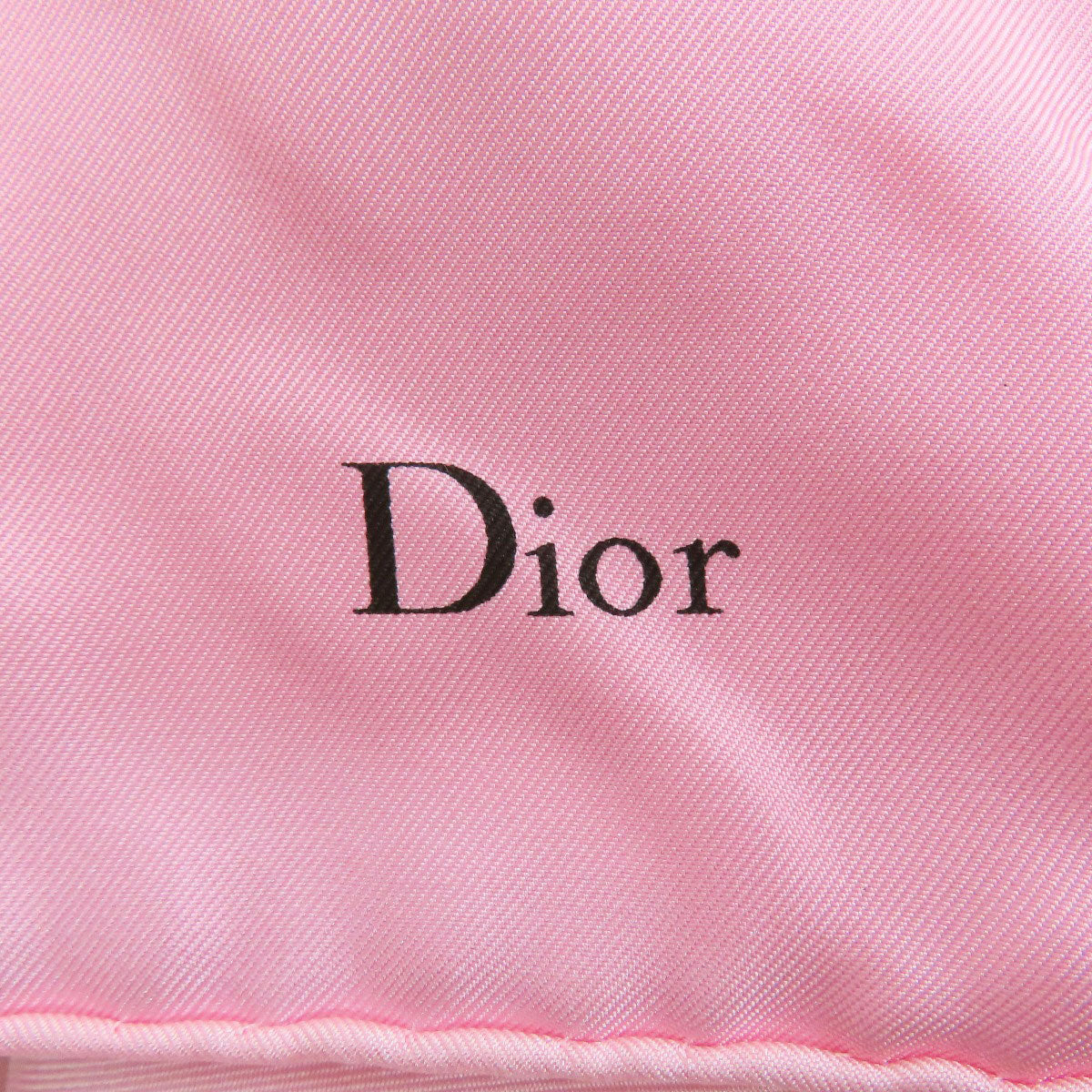CHRISTIAN DIOR クリスチャンディオール フラワー柄 スカーフ シルク レディース 中古