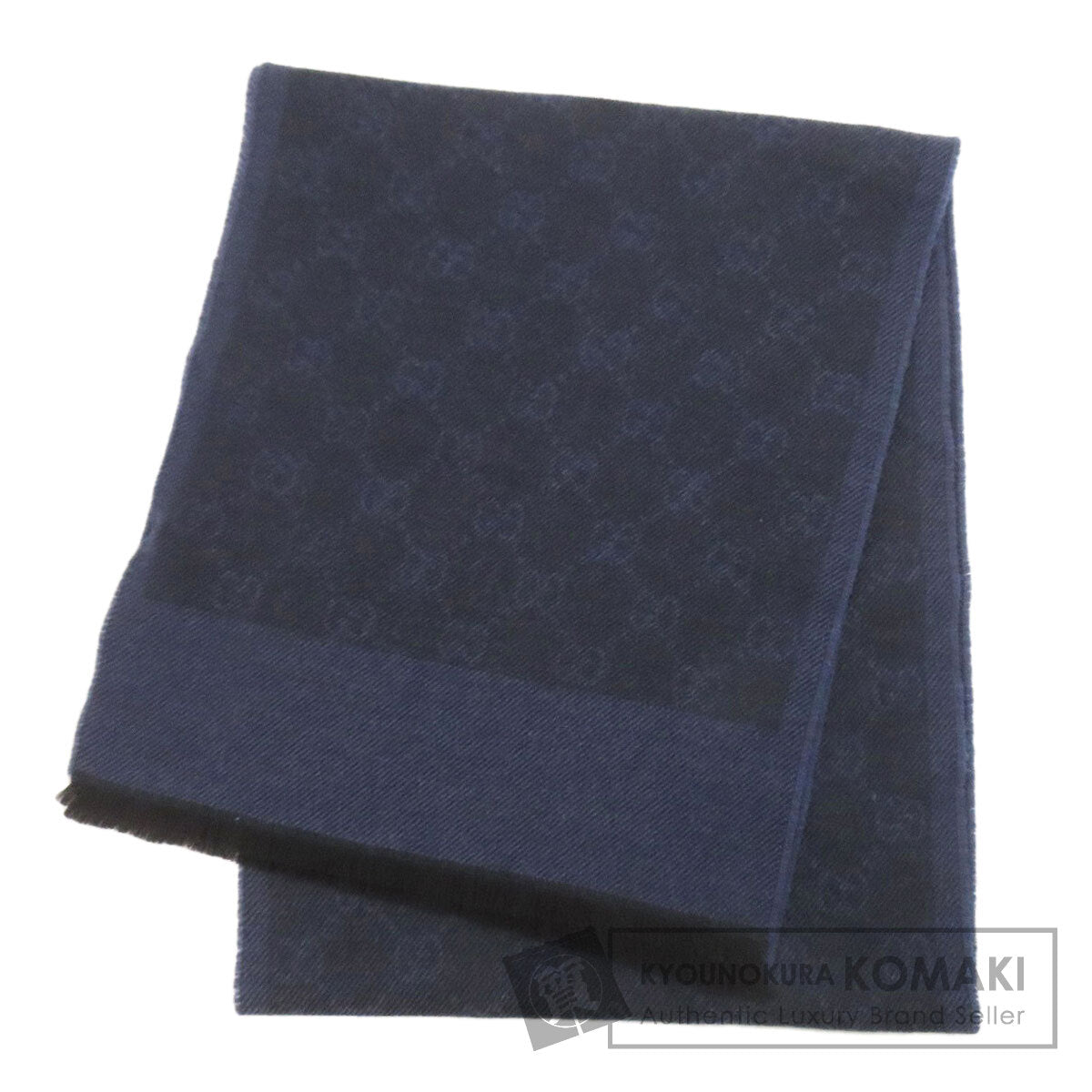 GUCCI グッチ GG マフラー ウール レディース 中古