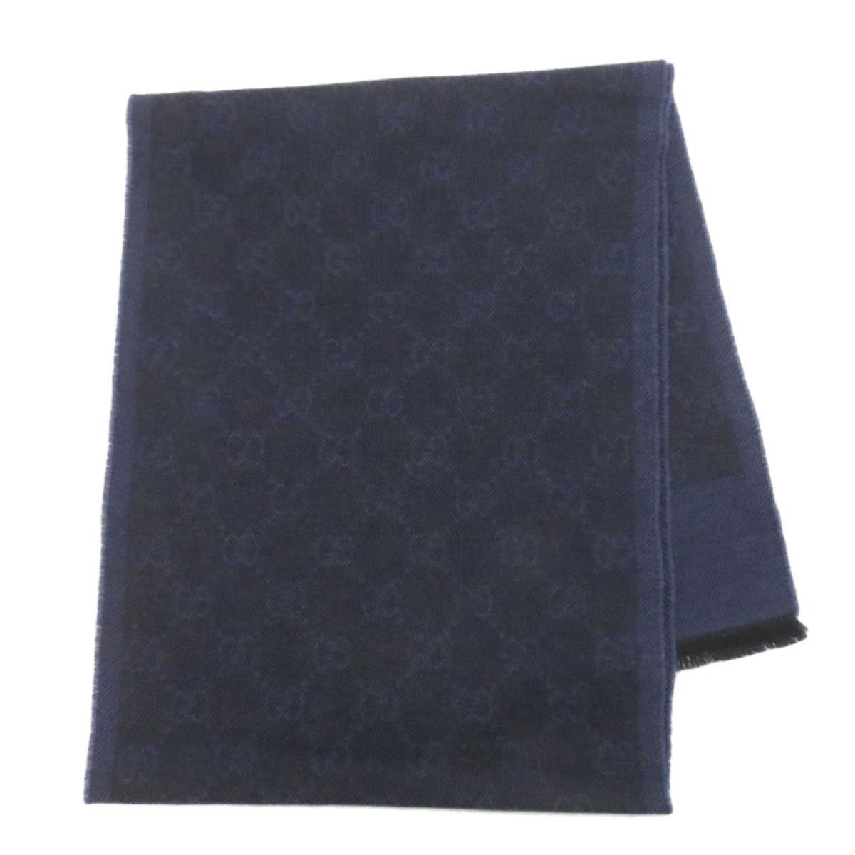 GUCCI グッチ GG マフラー ウール レディース 中古