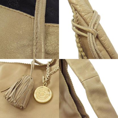 LOEWE ロエベ ロゴ ハンドバッグ カーフ レディース 中古