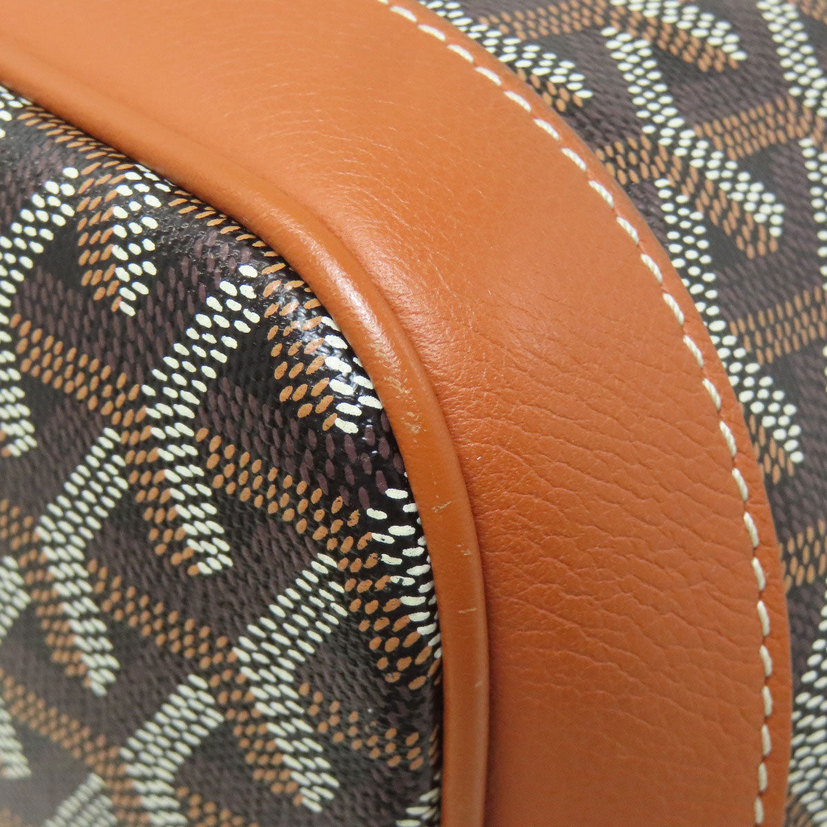 GOYARD ゴヤール プティ フロ バケット ショルダーバッグ PVC レディース 中古