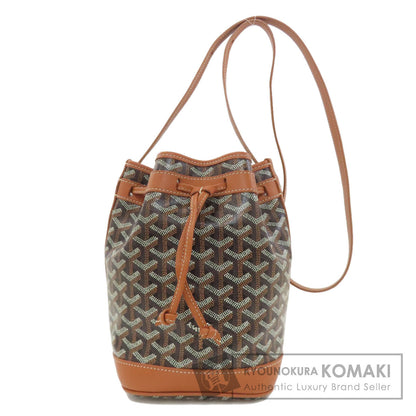 GOYARD ゴヤール プティ フロ バケット ショルダーバッグ PVC レディース 中古
