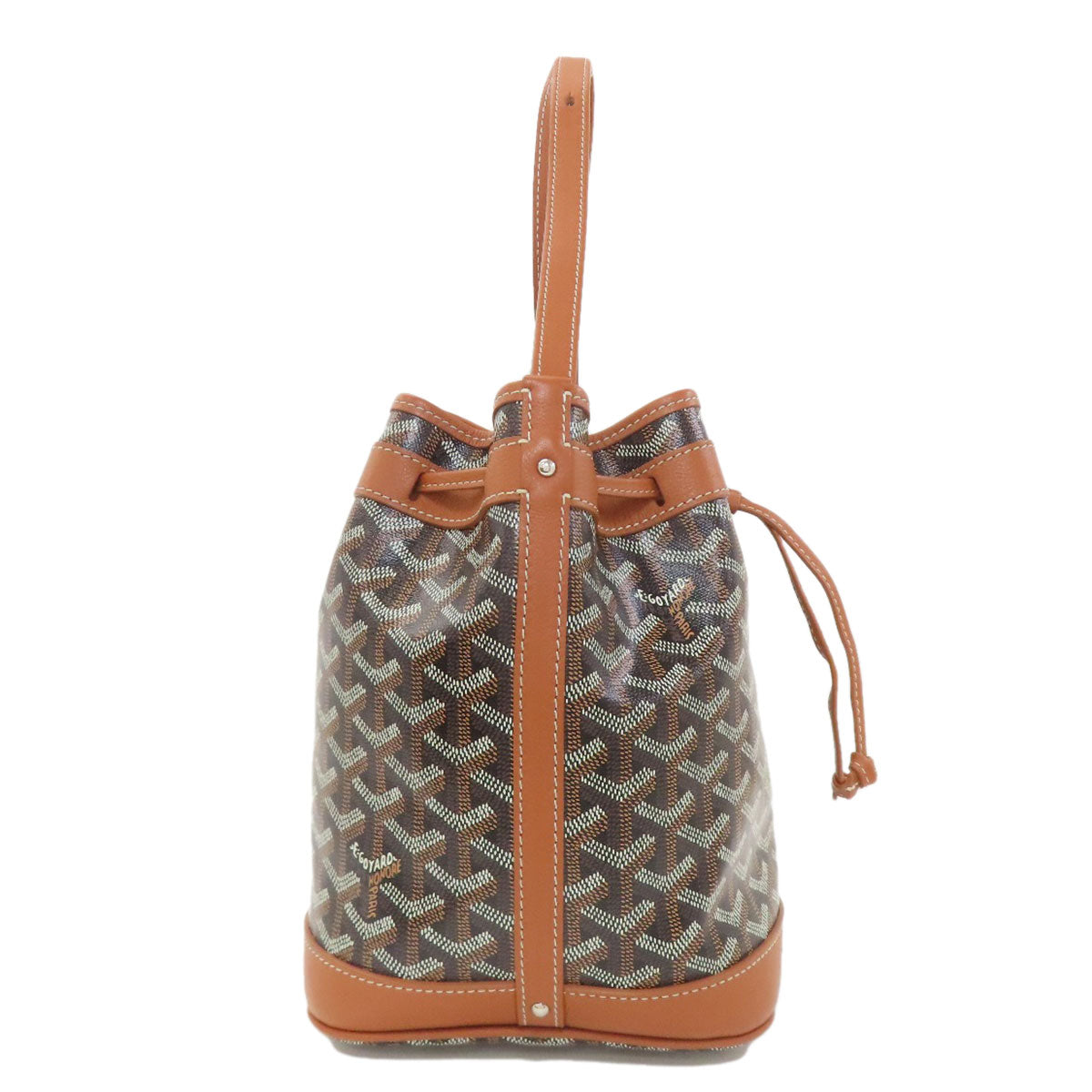 GOYARD ゴヤール プティ フロ バケット ショルダーバッグ PVC レディース 中古