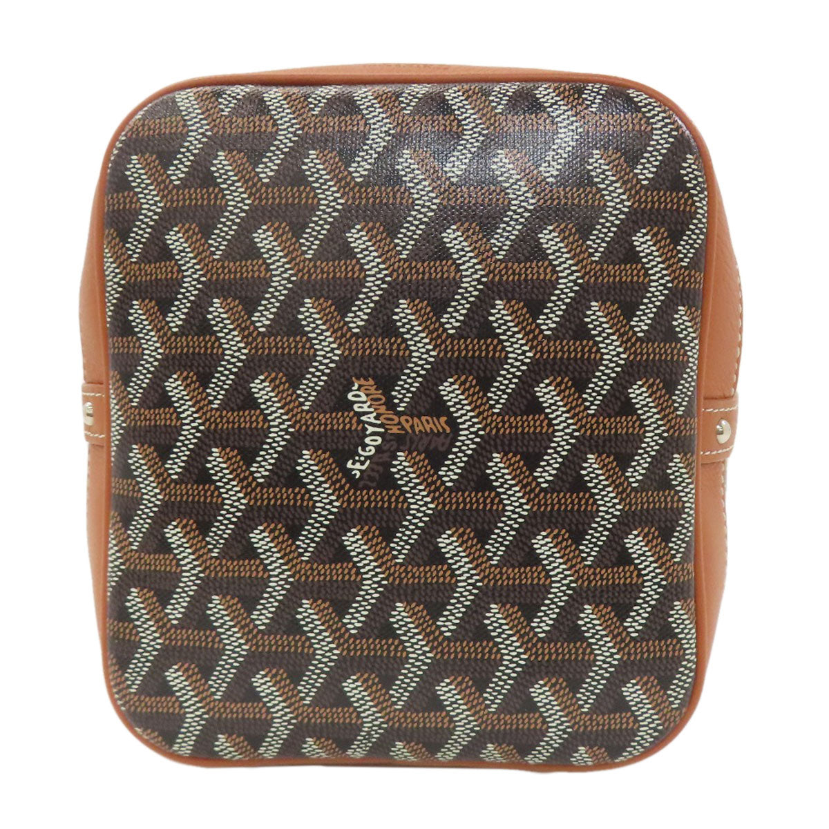 GOYARD ゴヤール プティ フロ バケット ショルダーバッグ PVC レディース 中古