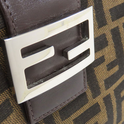 FENDI フェンディ ズッカ柄 ハンドバッグ キャンバス レディース 中古