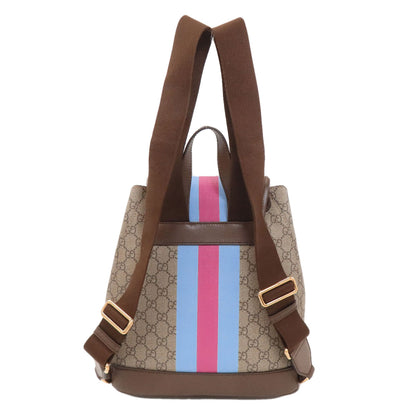 GUCCI グッチ 674147 GGスプリーム プリント スター リュック・デイパック PVC レディース 中古