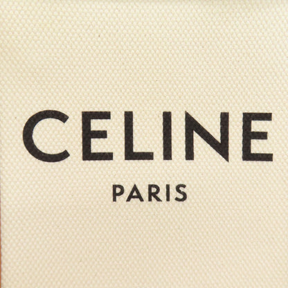 CELINE セリーヌ ミニバーティカルカバ 2WAY ハンドバッグ キャンバス レディース 中古