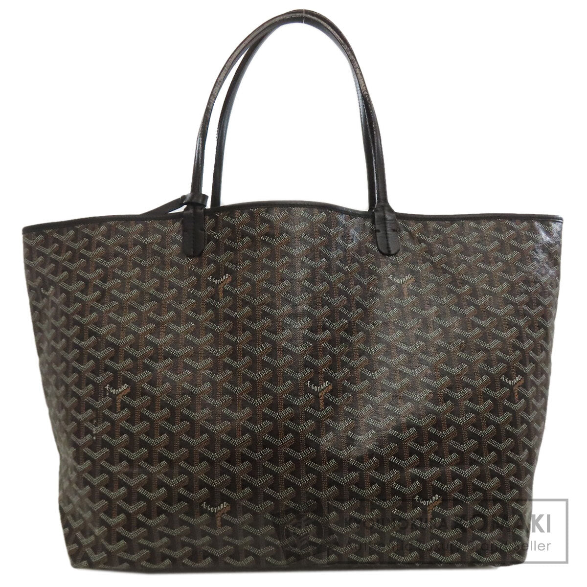 GOYARD ゴヤール サンルイGM トートバッグ コーティングキャンバス レディース 中古
