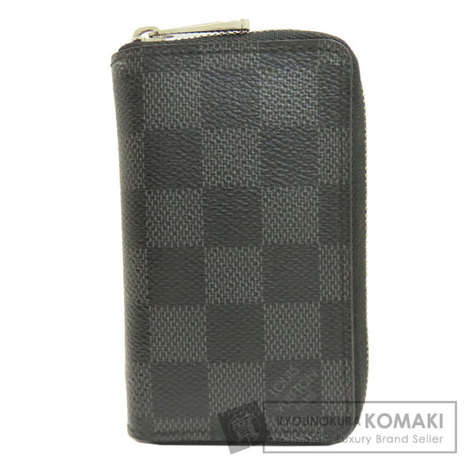 LOUIS VUITTON ルイヴィトン N6076 ジッピー・コインパース コインケース ダミエキャンバス レディース 中古