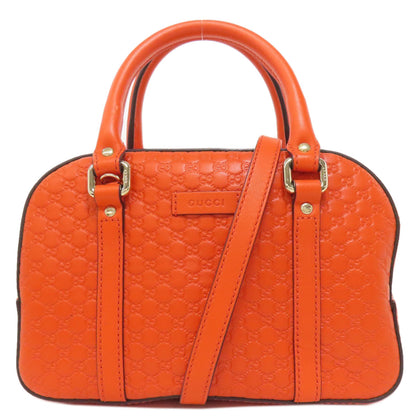 GUCCI グッチ 510289 マイクロシマ アウトレット 2WAY ハンドバッグ カーフ レディース 中古