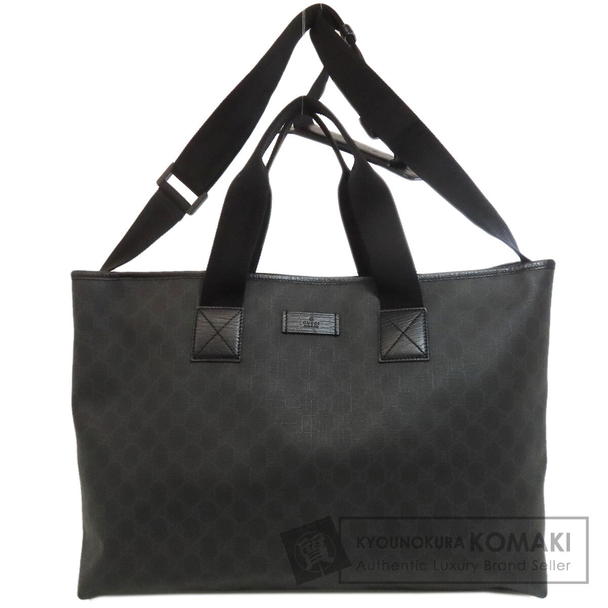 GUCCI グッチ 162785 GGスプリーム2WAY トートバッグ PVC レディース 中古
