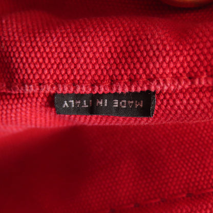 PRADA プラダ カナパミニ 2WAY ハンドバッグ キャンバス レディース 中古