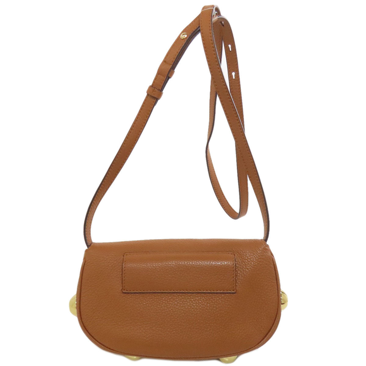 Salvatore Ferragamo サルヴァトーレフェラガモ ガンチーニ金具刻印 ショルダーバッグ レザー レディース 中古