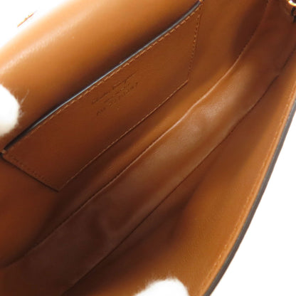 Salvatore Ferragamo サルヴァトーレフェラガモ ガンチーニ金具刻印 ショルダーバッグ レザー レディース 中古