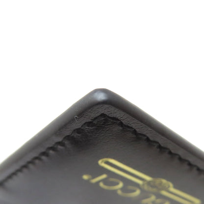 GUCCI グッチ 547596 ロゴ カードケース レザー レディース 中古