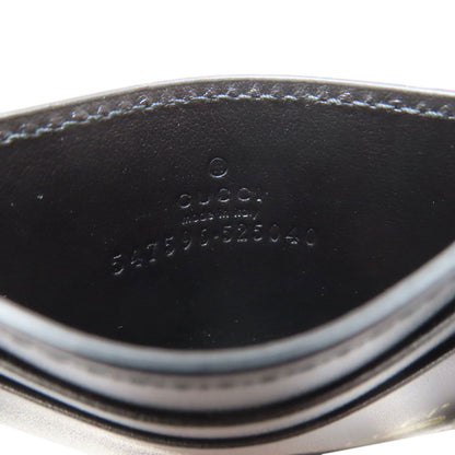 GUCCI グッチ 547596 ロゴ カードケース レザー レディース 中古