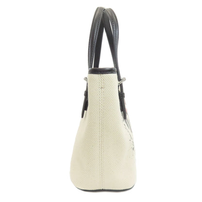 Michael Kors マイケルコース グラフィティ 2WAY ハンドバッグ キャンバス レディース 中古
