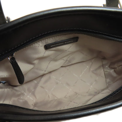 Michael Kors マイケルコース グラフィティ 2WAY ハンドバッグ キャンバス レディース 中古