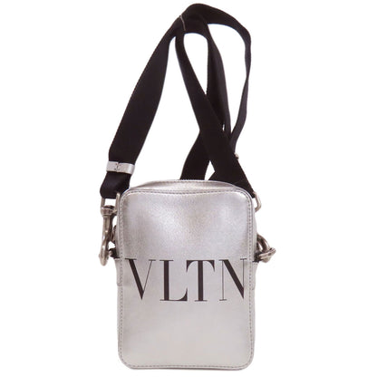 VALENTINO ヴァレンティノ VLTN ロゴ ショルダーバッグ カーフ レディース 中古