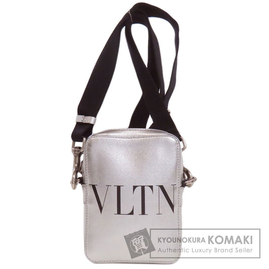 VALENTINO ヴァレンティノ VLTN ロゴ ショルダーバッグ カーフ レディース 中古