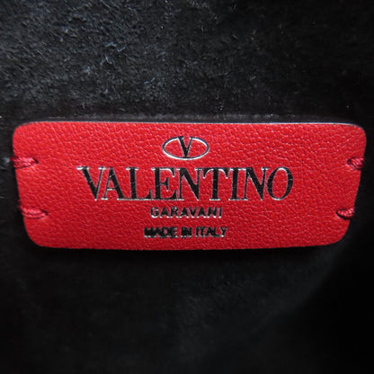 VALENTINO ヴァレンティノ VLTN ロゴ ショルダーバッグ カーフ レディース 中古