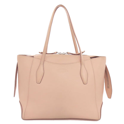 TODS トッズ ロゴ トートバッグ レザー レディース 中古