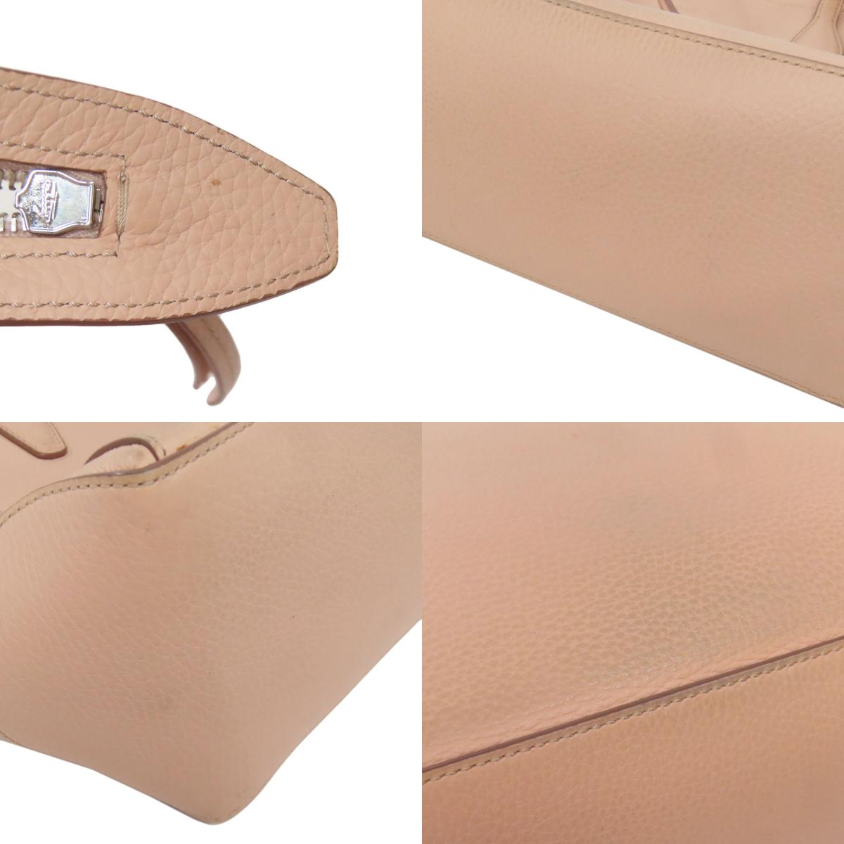 TODS トッズ ロゴ トートバッグ レザー レディース 中古