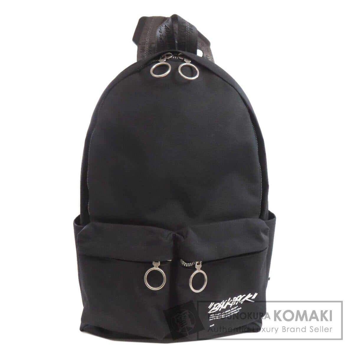 SELECT BAG セレクトバッグ オフホワイト バックパック リュック・デイパック キャンバス レディース 中古