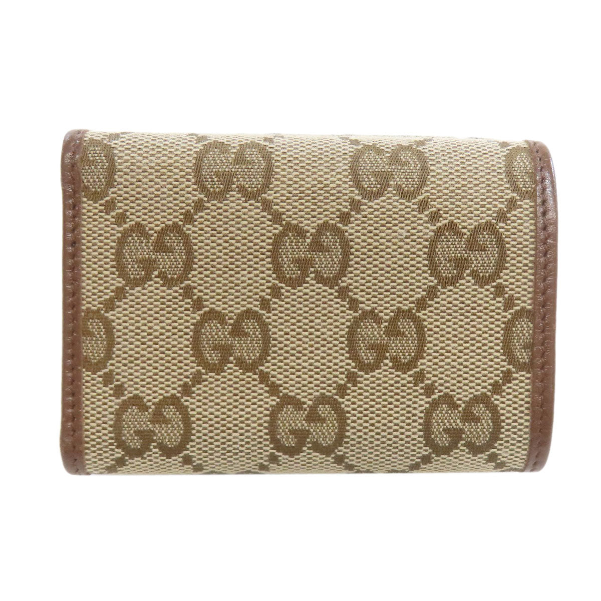 GUCCI グッチ ネオクラシックウォレット ザハッカープロジェクト バレンシアガコラボ 二つ折り財布（小銭入れあり） キャンバス レディース 中古
